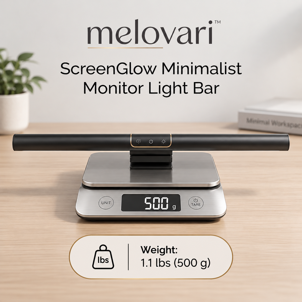 melovari™ ScreenGlow Minimalist Monitor Light Bar