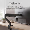 melovari™ FlexiArm Heavy-Duty Mechanical Monitor Mount
