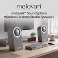 melovari™ SoundSphere Wireless Desktop Studio Speakers